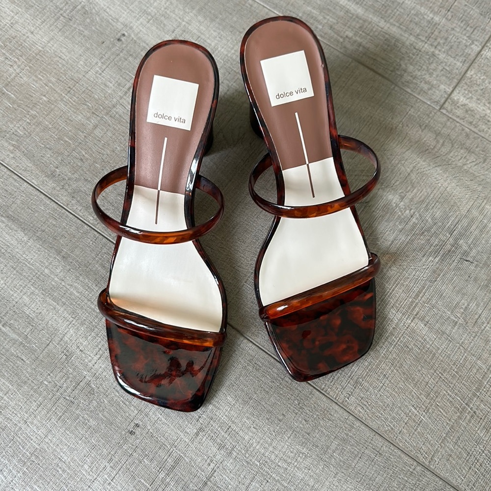 Dolce vita, heeled sandal, size 8